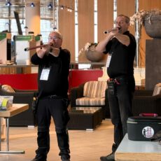 Blasrohrsport kennt kein Alter